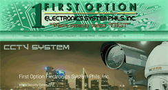 Desktop Screenshot of firstoptionelectronicssystem.com