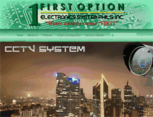 Tablet Screenshot of firstoptionelectronicssystem.com